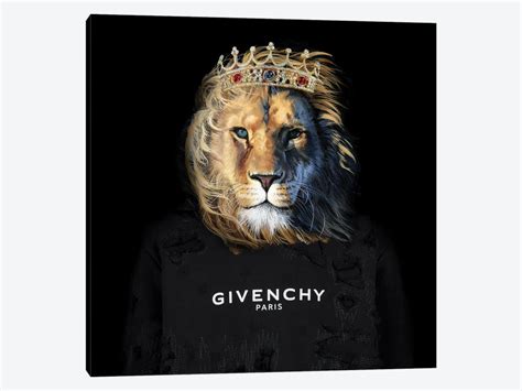 givenchy canvas wall|Givenchy Lion Canvas Wall Art by Caroline Wendelin.